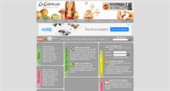 Desktop Screenshot of les-calories.com